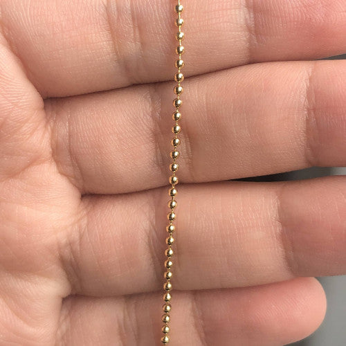 CADENA MILITAR DELGADA 65CM