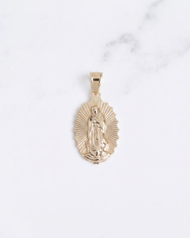 DIJE GUADALUPE TALLADA 1.4CM