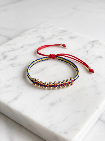 BRAZALETE TRICOLOR MINI 3MM