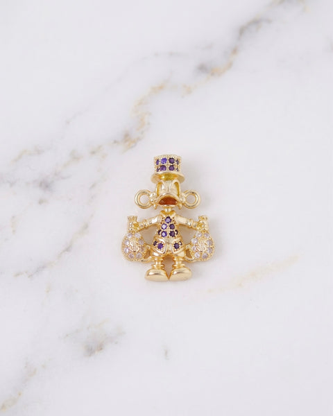 HERRAJE LUCKY FORTUNA TIO BOLSAS DINERO 1.7CM