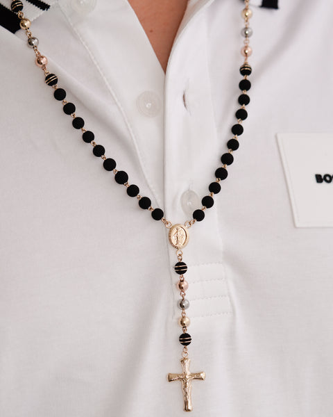 ROSARIO 6MM CLASICO 3TONOS