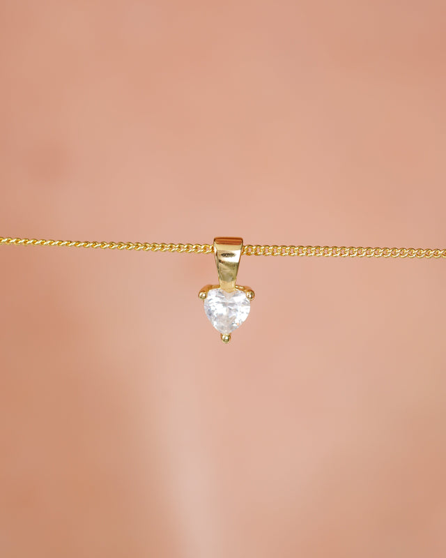 DIJE CORAZON MINI CIRCON 5MM