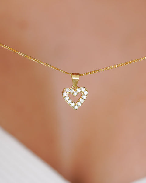 DIJE ZIRCON LOVE 1CM