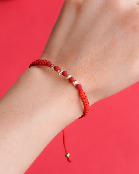 BRAZALETE CORE INTER 4MM ROJO