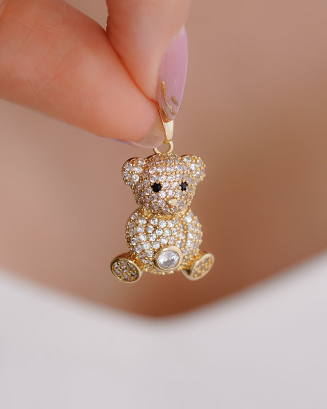 DIJE OSO SWAROV CRISTAL 2CM