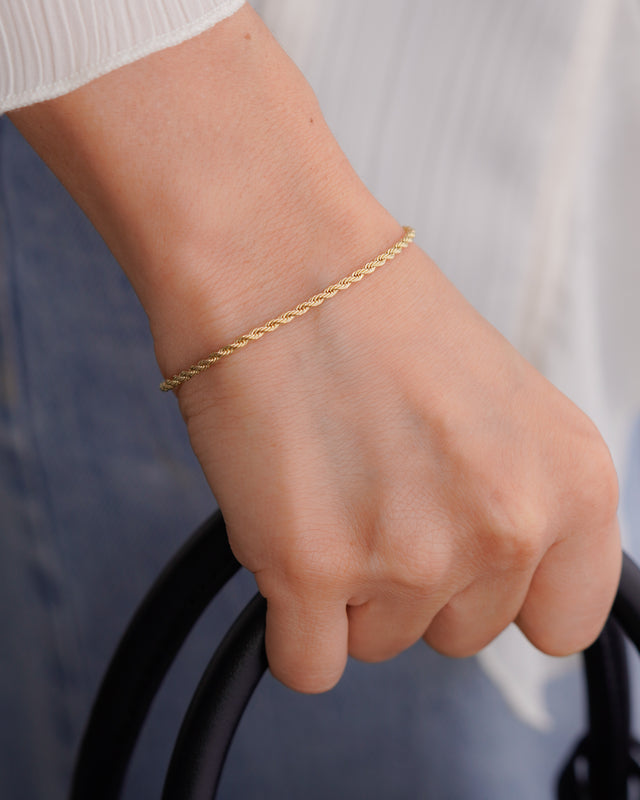 PULSERA LAZO 2MM 17+5CM