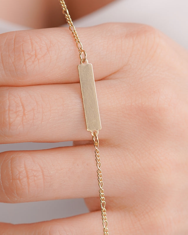 PULSO ESCLAVA 3X1 CUADRADA LISA 16CM