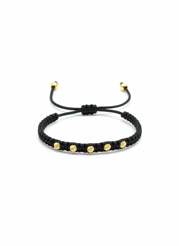 BRAZALETE ROYALE 4MM NEGRO