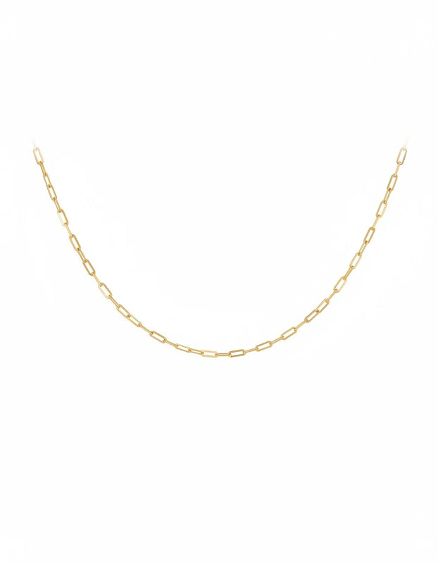 CADENA PLATA L ESLABON 1,5MM 45CM