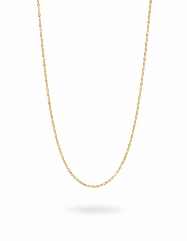 CADENA CARACOL DELGADA 65CM