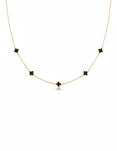 COLLAR 5 TREBOL ESPECIAL NEGRO