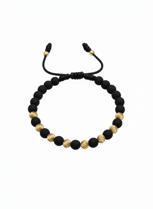 BRAZALETE MILANO 5MM NEGRO