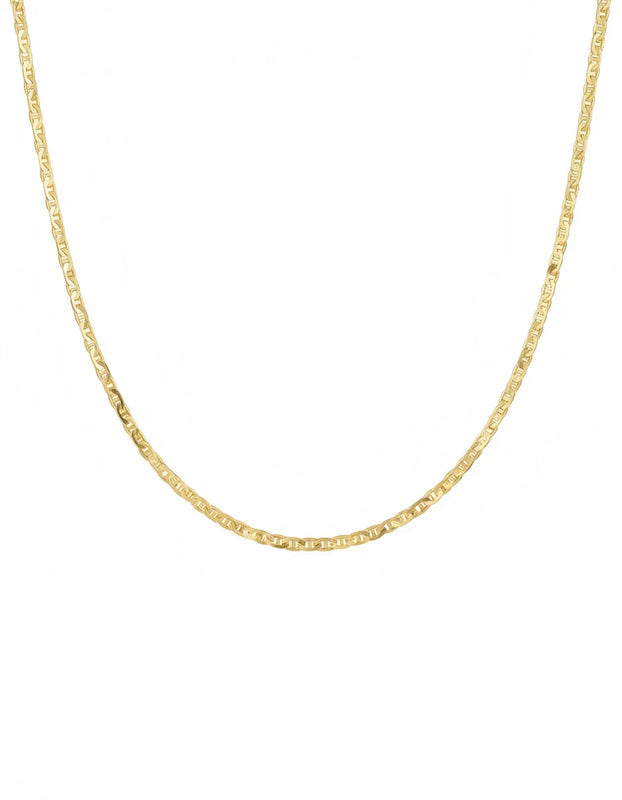 CADENA PLATA L ESCALERA 2,8MM 60CM